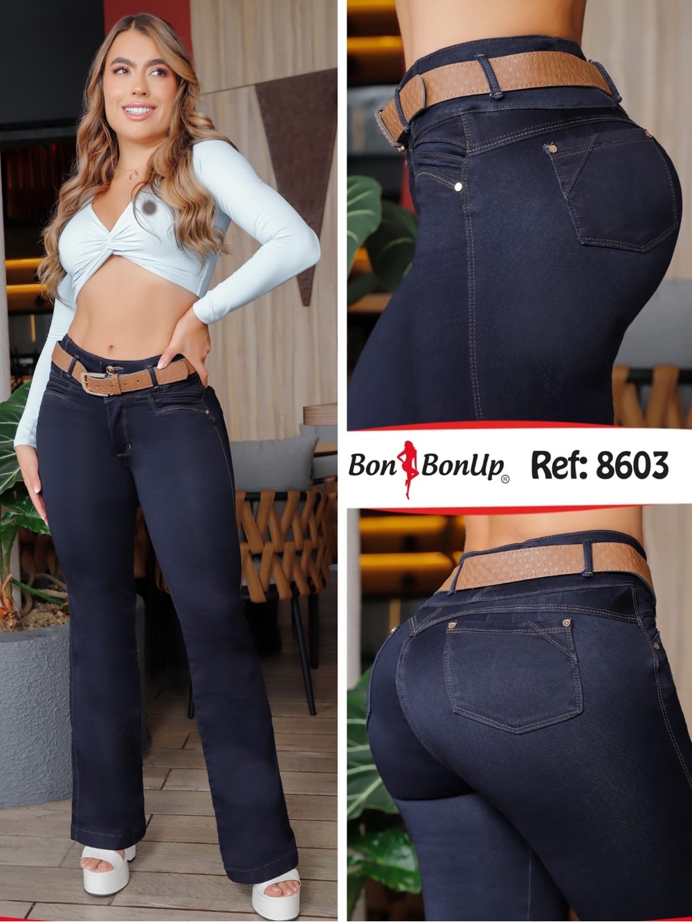 🔥🍑 Best-Selling Colombian Boot Cut Jeans | Tummy Control & Booty Lift